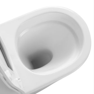 Подвесной унитаз Cerutti SPA Santa Aria CT9666 безободковый широкий белый